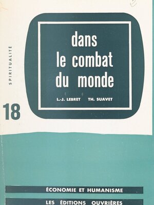 cover image of Dans le combat du monde